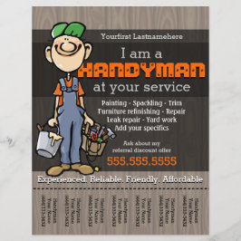 Flyer Trabajo práctico de Man.Carpenter.Plumber.Painter.