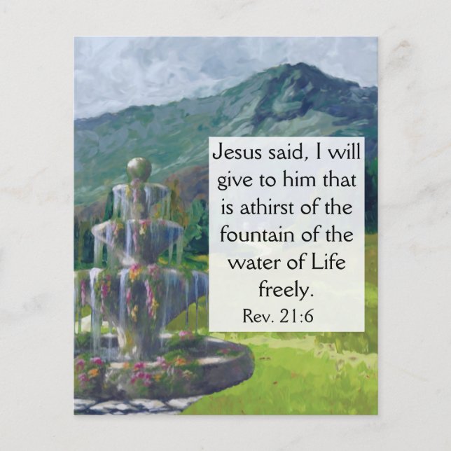 Flyer Tracto de gospel (Frente)