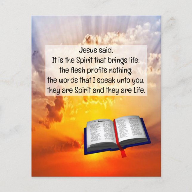 Flyer Tracto de gospel (Frente)