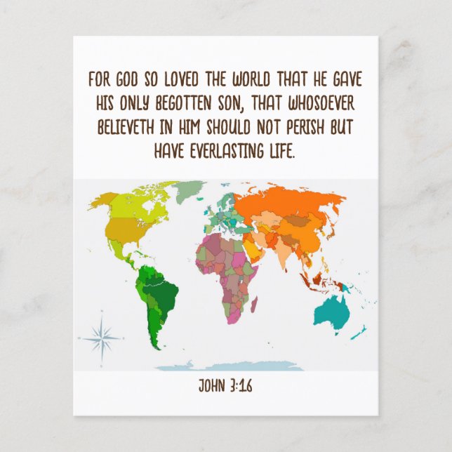 Flyer Tracto de gospel (Frente)