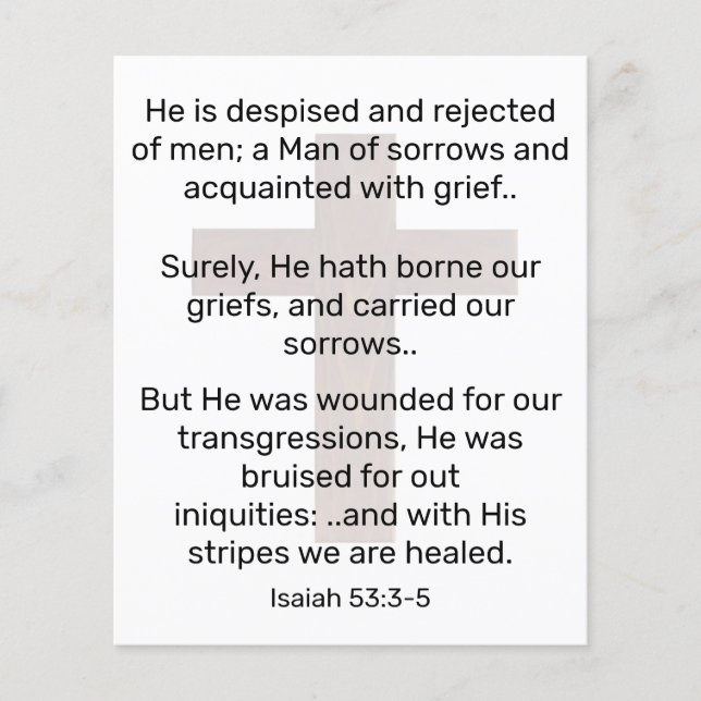 Flyer Tracto de gospel (Frente)