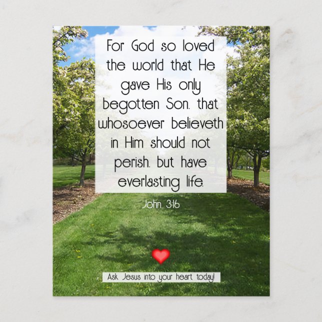 Flyer Tracto de gospel (Frente)