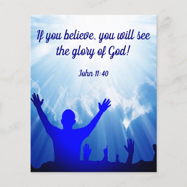 Flyer Tracto de gospel (Frente)