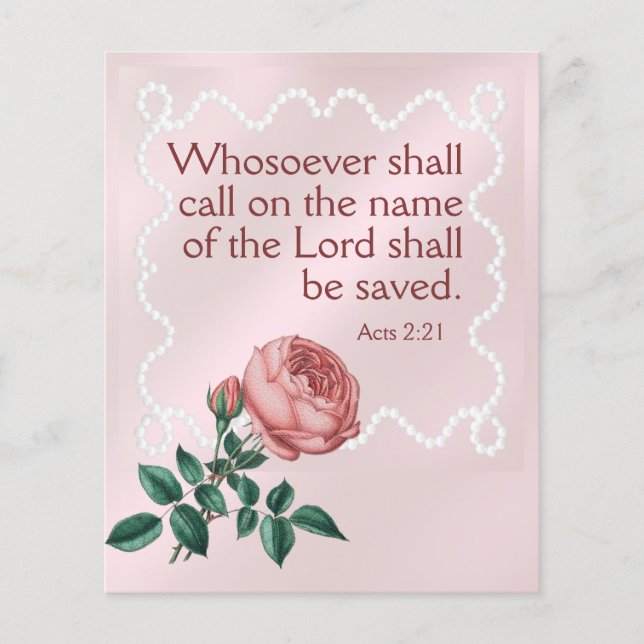 Flyer Tracto de gospel (Frente)