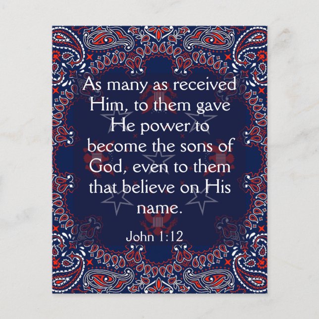 Flyer Tracto de gospel (Frente)