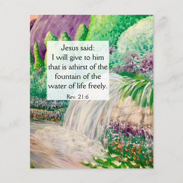 Flyer Tracto de gospel (Frente)