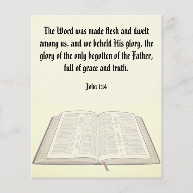 Flyer Tracto de gospel (Frente)