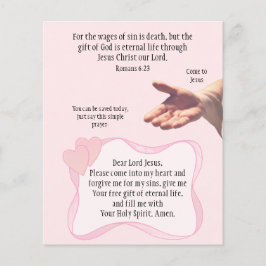 Flyer Tracto de gospel