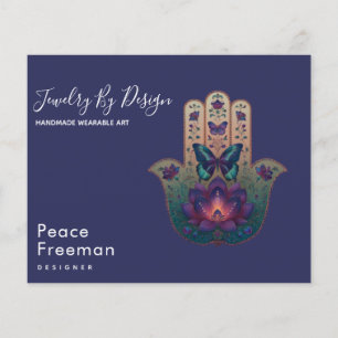 Flyer Transformación Sagrada   Diseño de Mano Hamsa