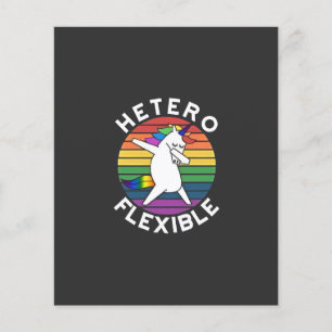 Flyer Traspaso bisexual LGBT lésbico heterosexual hetero