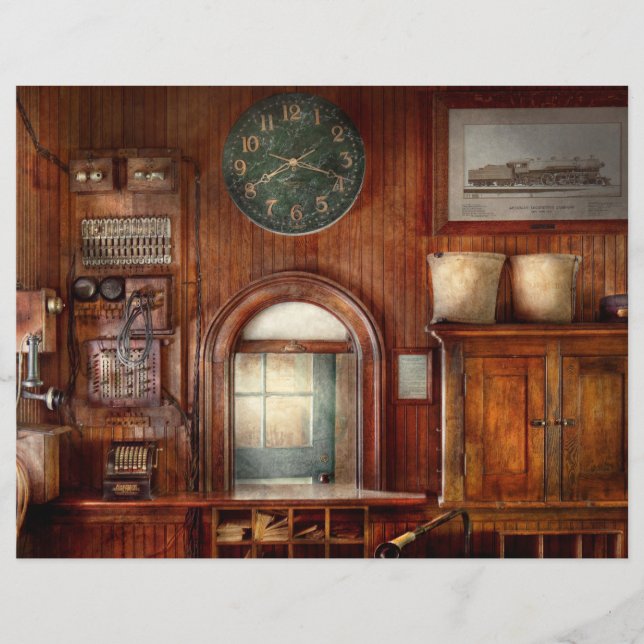 Flyer Tren - Oficina - La ventana de quienes toman los b (Frente)