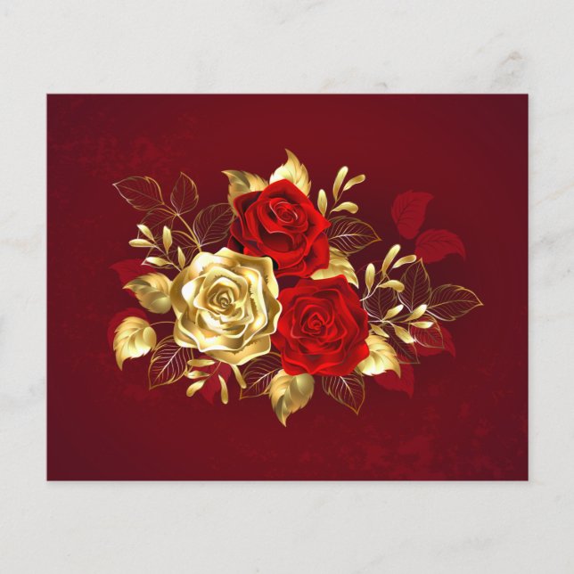 Flyer Tres Rosas Joyas (Frente)