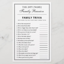 Triviación de juegos Fiesta editable y reunión de 