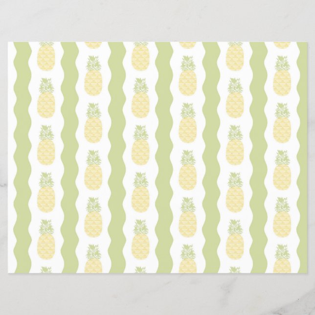 Flyer tropical scrapbooking paper (Atrás)