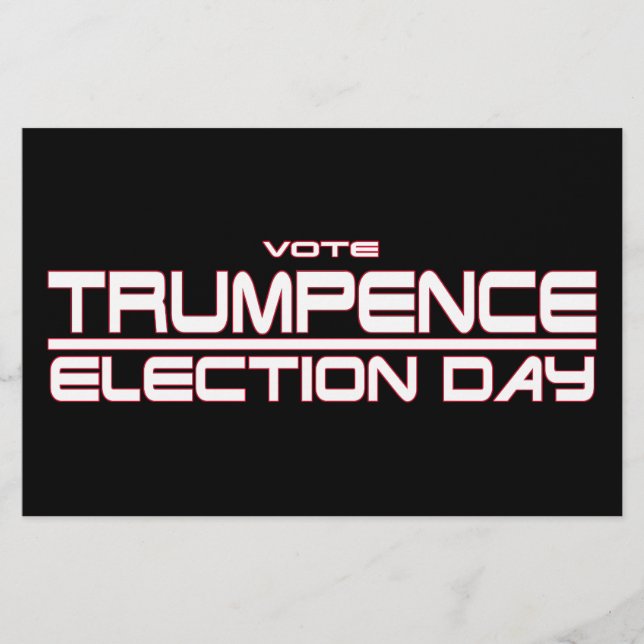 FLYER TRUMPENCIA DE VOTO: DÍA DE LAS ELECCIONES (Frente)