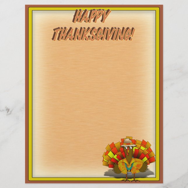 Flyer Turista turco de vacaciones (Frente)