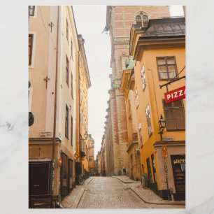 Flyer Tyska Brinken, Gamla Stan, Ciudad Vieja, Estocolmo