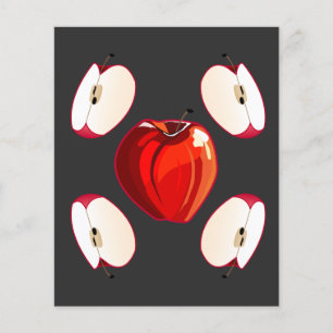 Flyer Un Apple al día...