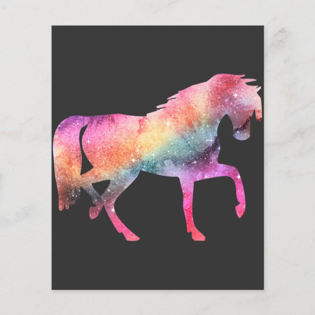 Flyer Un Corazón Para Los Caballos De Caballos De Caball (Frente)