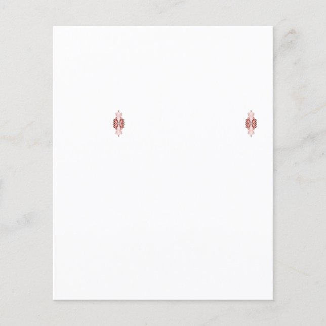 Flyer Un gráfico rojo vibrante presenta una creativa flo (Frente)