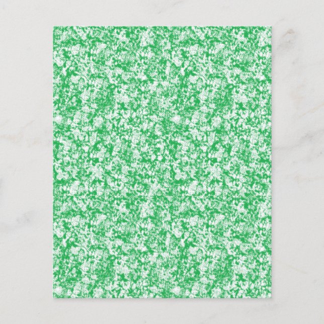 Flyer Un helecho verde y exuberante con frentes de arcos (Frente)