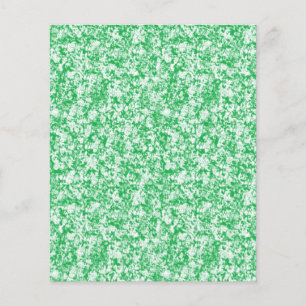 Flyer Un helecho verde y exuberante con frentes de arcos