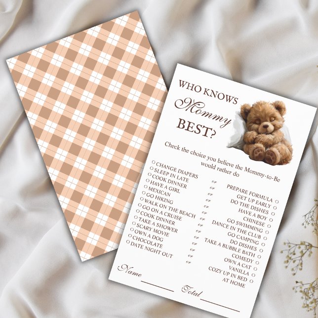 Flyer Un Oso De Teddy Dormido Que Conoce A Mi Mejor Jueg (Subido por el creador)