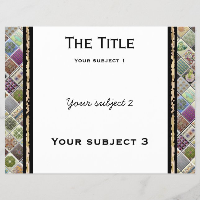 Flyer Un viejo Poster de moda (Frente)