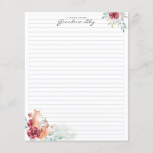 Flyer Una nota de la abuela   Estacionamiento de monogra