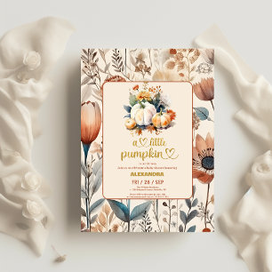 Flyer Una pequeña ducha de bebé con presupuesto de calab