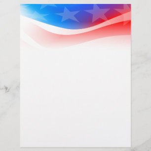 Flyer USA flag