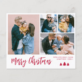 Flyer Vacaciones de Navidades de Pino Collage de Guión R