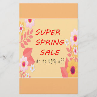 FLYER VENTA DE PRIMAVERA