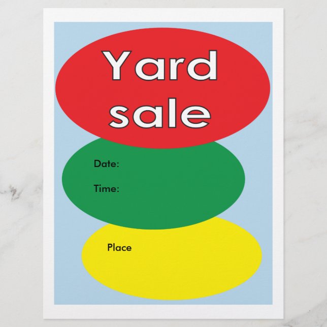 Flyer Venta de yates (Frente)