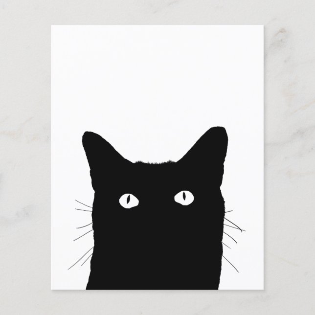 Flyer Veo el clic de gato para seleccionar el fondo del  (Frente)