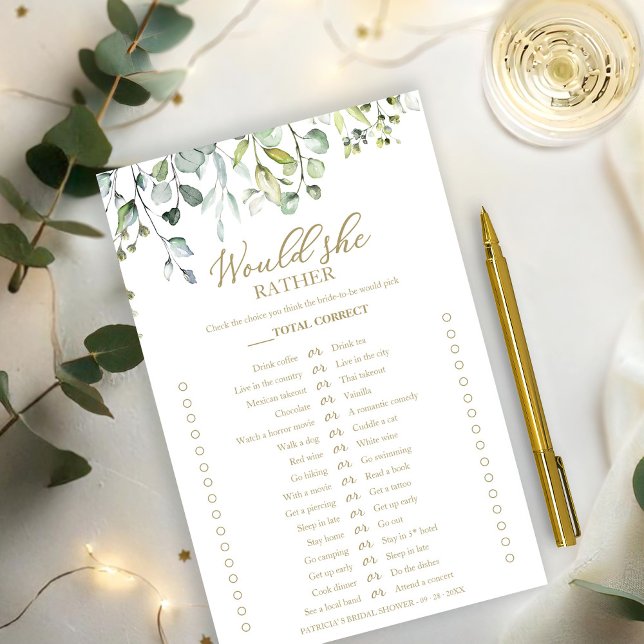 Flyer Verdor Prefiere Una Ducha De Novias (Subido por el creador)