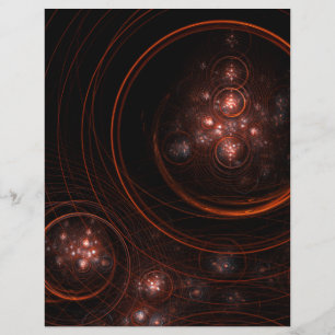 Flyer Viajero de arte abstracto de Starlight