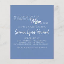 Viajero De Invitación De Baby Shower Para Mamá