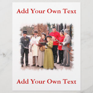 FLYER VICTORIAN CHRISTMAS CAROL SINGERS
