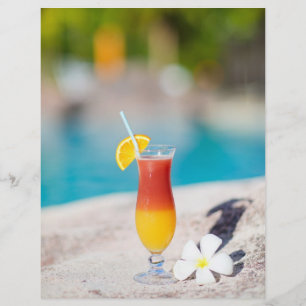 Flyer Vidrio de cóctel