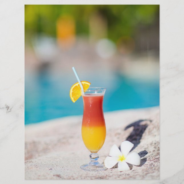 Flyer Vidrio de cóctel (Frente)