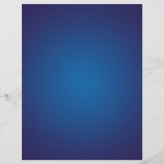 Flyer Viñeta de grino azul oscuro profundo (Frente)