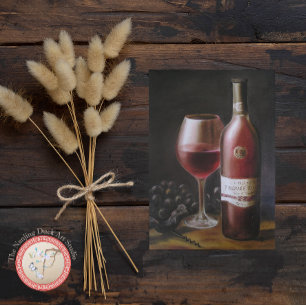 Flyer Vino Rojo