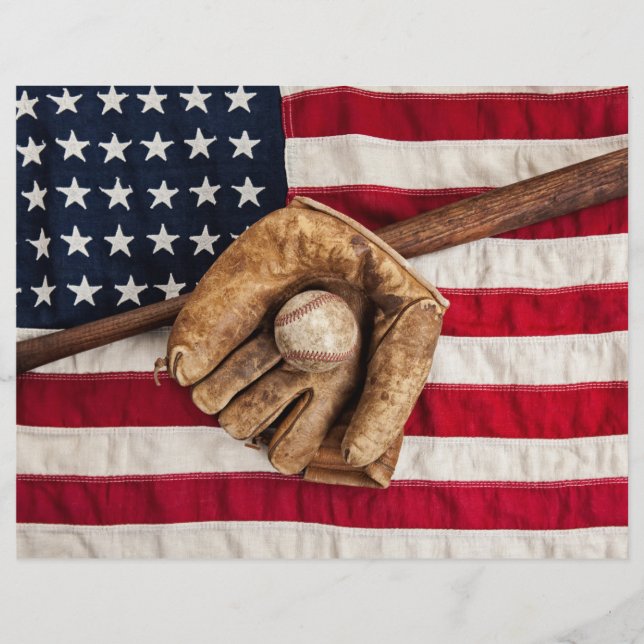 Flyer Vintage Baseball (Frente)