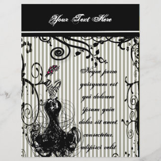 Flyer Vintage negro y blanco y Gorra