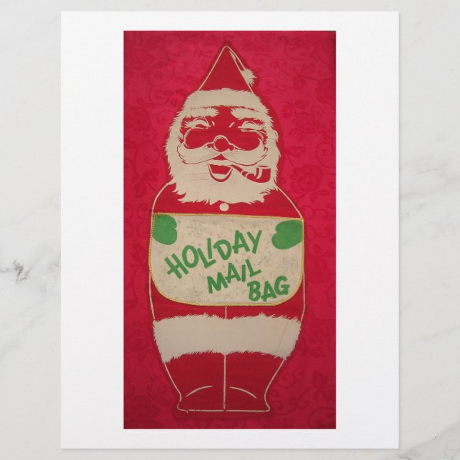 Flyer Vintage Santa (Frente)