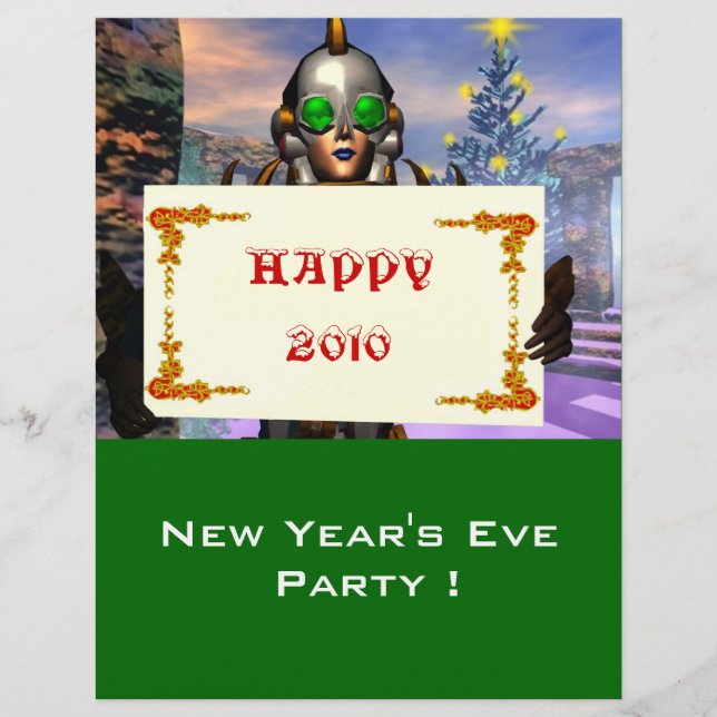 FLYER VÍSPERA DE CIBORG DE AÑO NUEVO (Frente)