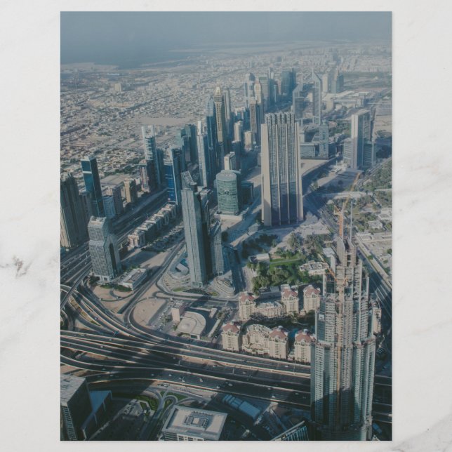 Flyer Vista Burj Khalifa, Dubai (Frente)