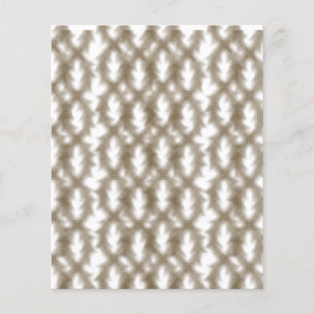 Flyer Vista de primer plano de una malla de alambre cruz (Frente)