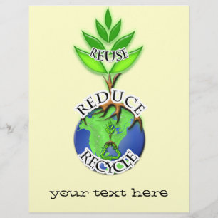 Flyer Volver a usar ReDuce ReCycle